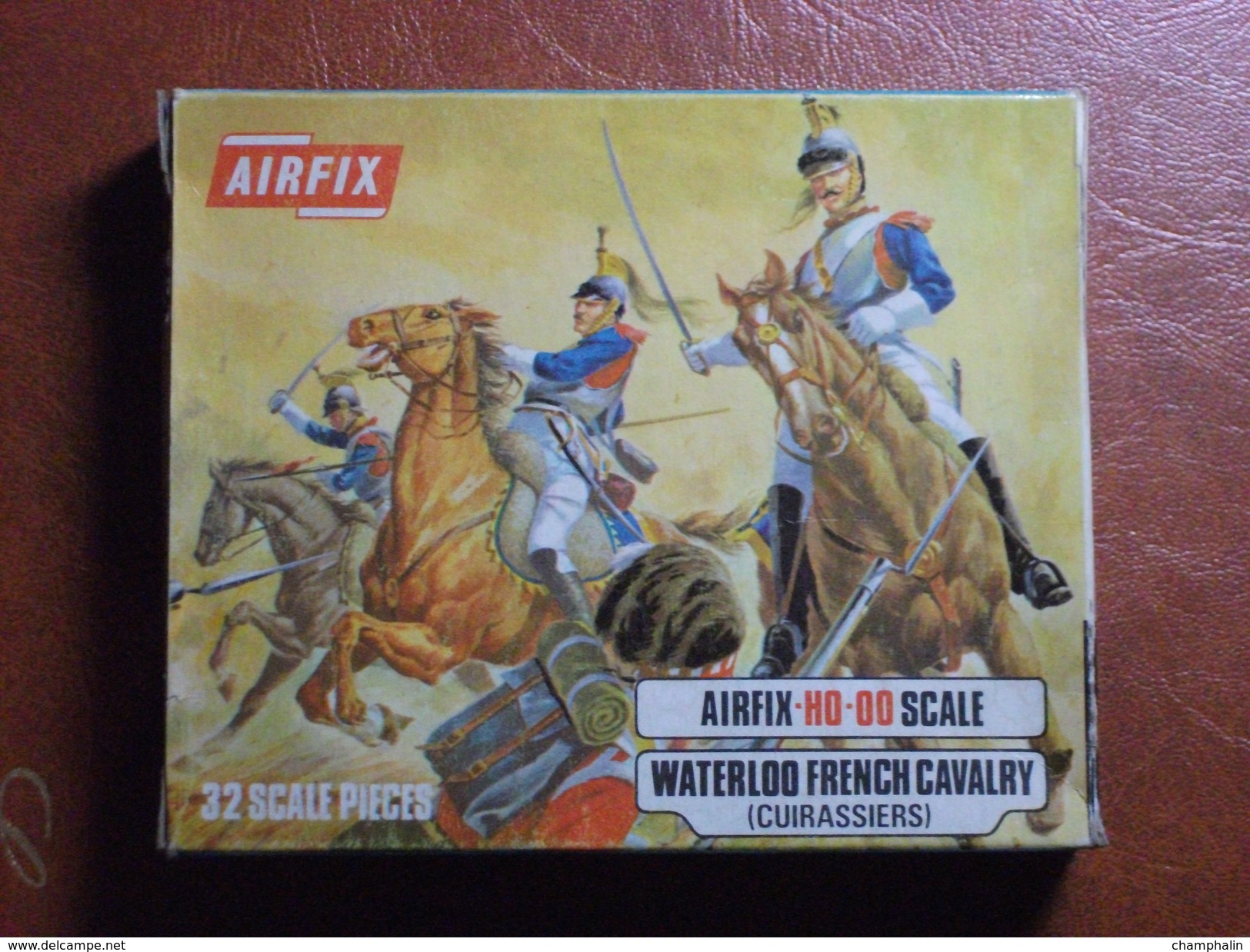 Maquette Plastique - French Cavalry - Cuirassiers Français Waterloo Au H0-00 - Guerres Napoléoniennes - Airfix N°S36-59 - Figurines