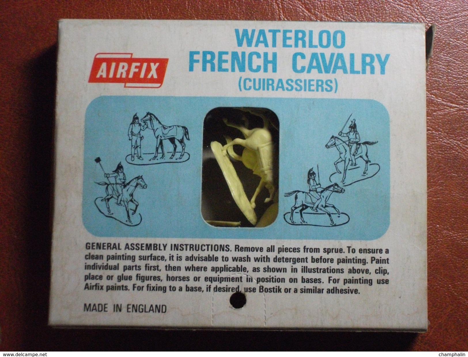 Maquette Plastique - French Cavalry - Cuirassiers Français Waterloo Au H0-00 - Guerres Napoléoniennes - Airfix N°S36-59 - Figurines