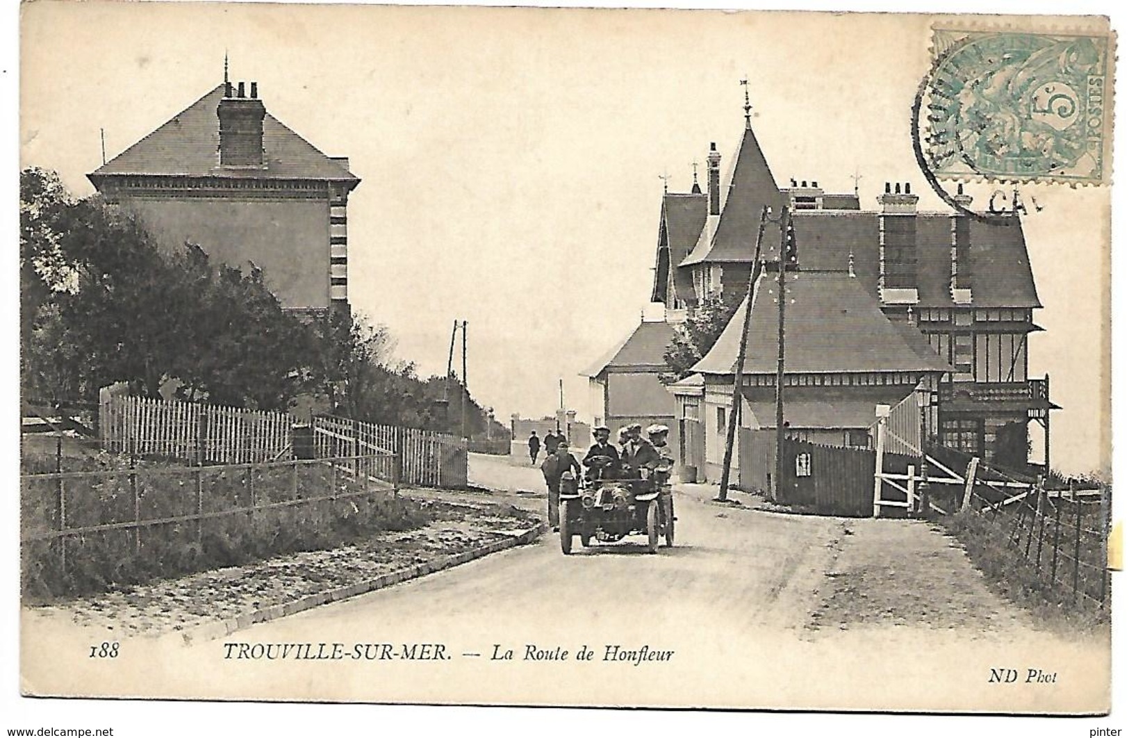 TROUVILLE SUR MER - La Route De Honfleur - Trouville