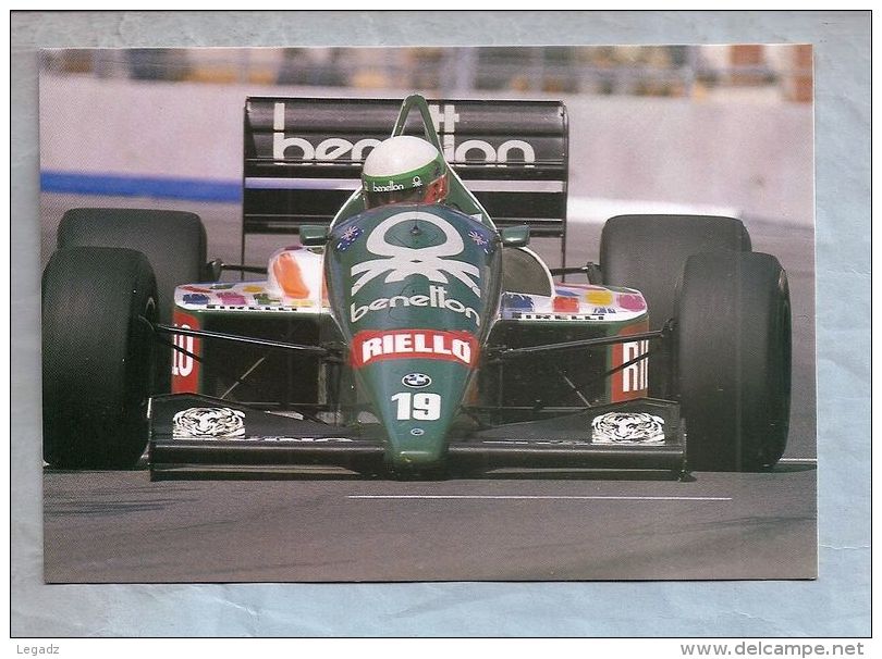 Carte Publicitaire - Automobiles (F1) - Riello Benetton - F1 World Championship 1987 - Grand Prix / F1