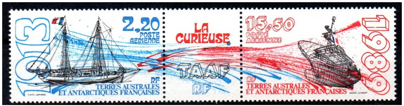 TAAF - YT PA N° 106A - Neuf ** - MNH - Cote: 8,40 € - Poste Aérienne