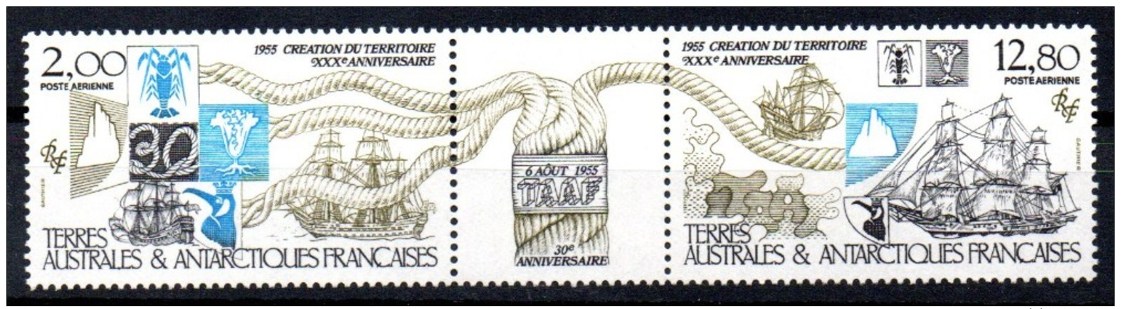 TAAF - YT PA N° 91A - Neuf ** - MNH - Cote: 7,70 € - Poste Aérienne