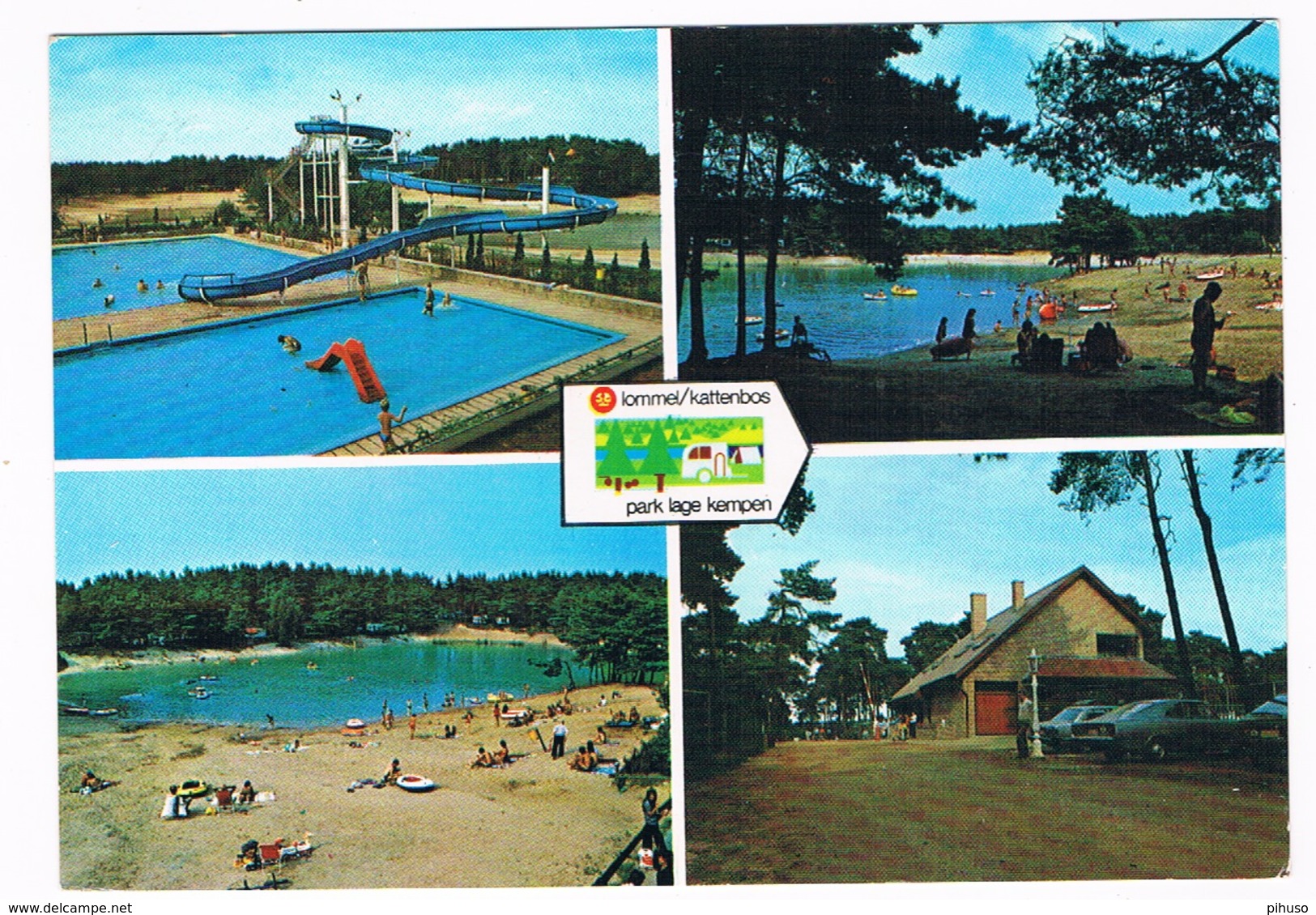 B-6254   LOMMEL : Camping Blauwe Meer - Lommel