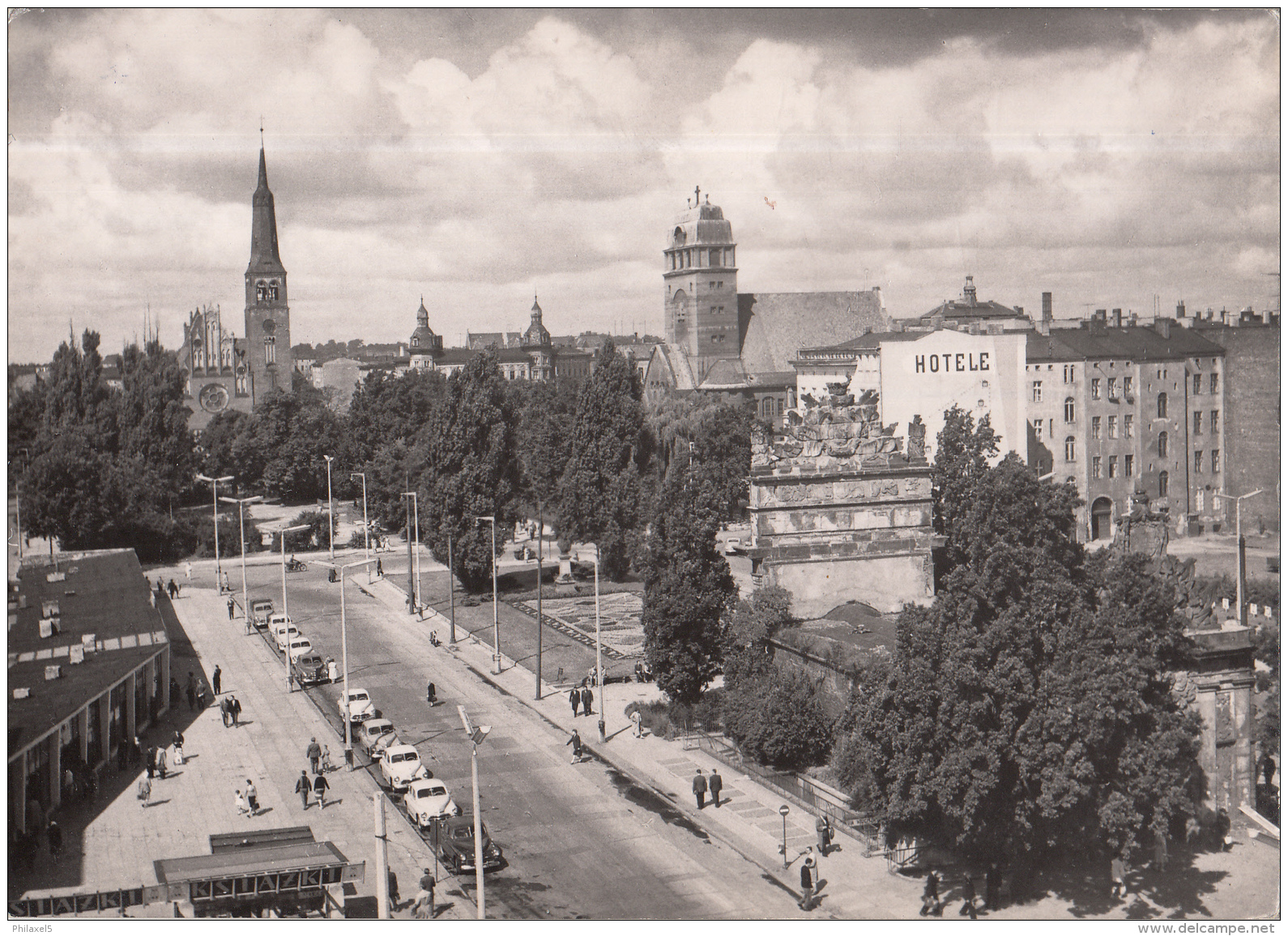 Polen/Polska/Pologne &ndash; Stettin/Szczecin -zwart-wit/black-white - Ongebruikt/mint - Zie Scan - Polen