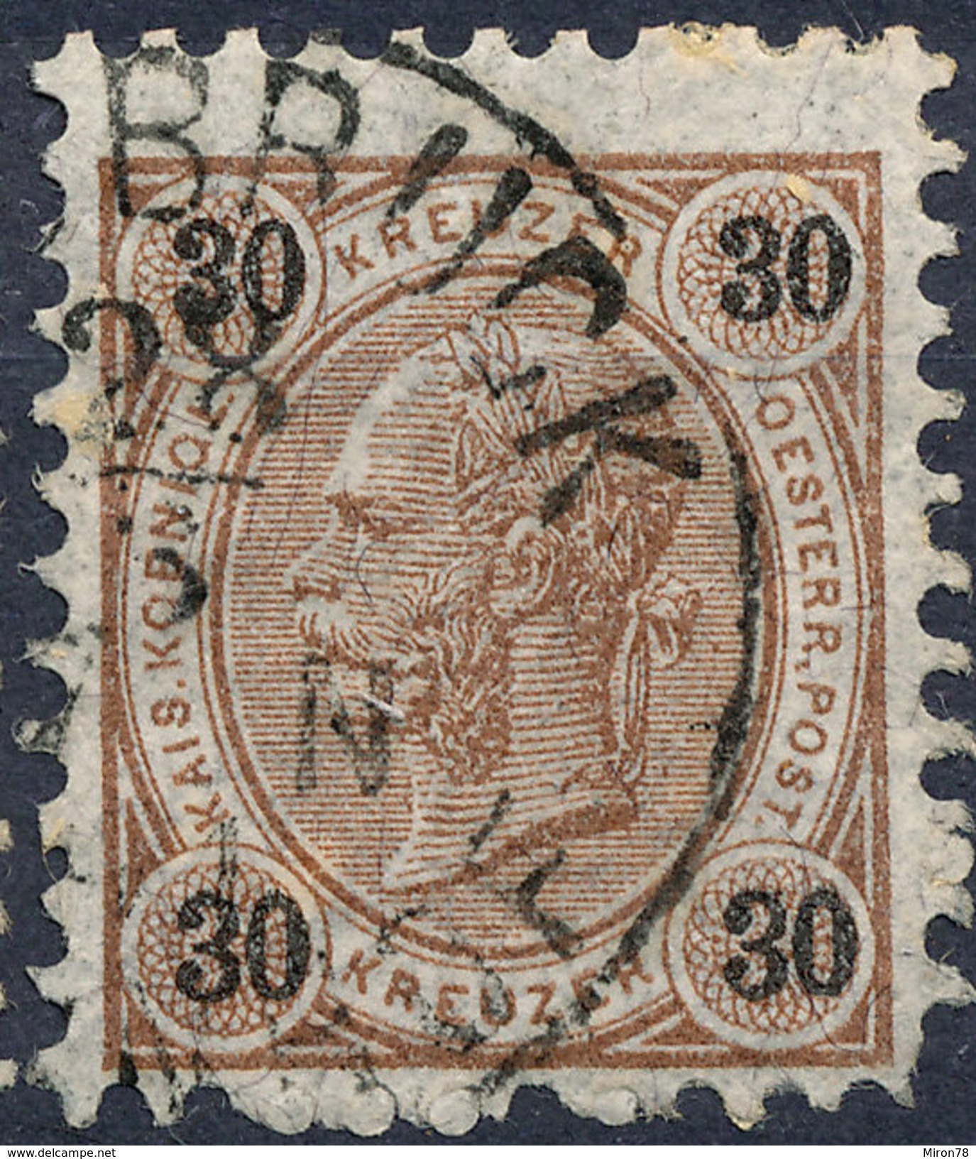 Stamp 1890 30h Used Lot#55 - Oblitérés