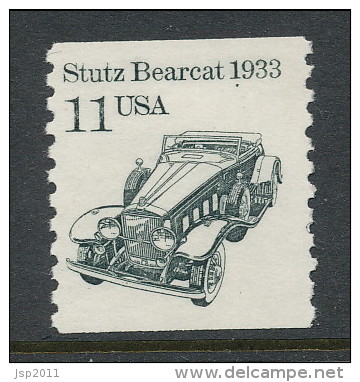 USA 1985 Scott # 2131. Transportation Issue: Stutz Bearcat 1933,  MNH (**). - Coils & Coil Singles