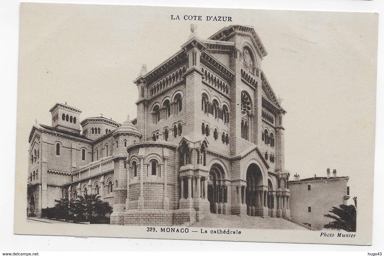 MONACO - N° 329 - LA CATHEDRALE - CPA NON VOYAGEE - Saint Nicholas Cathedral