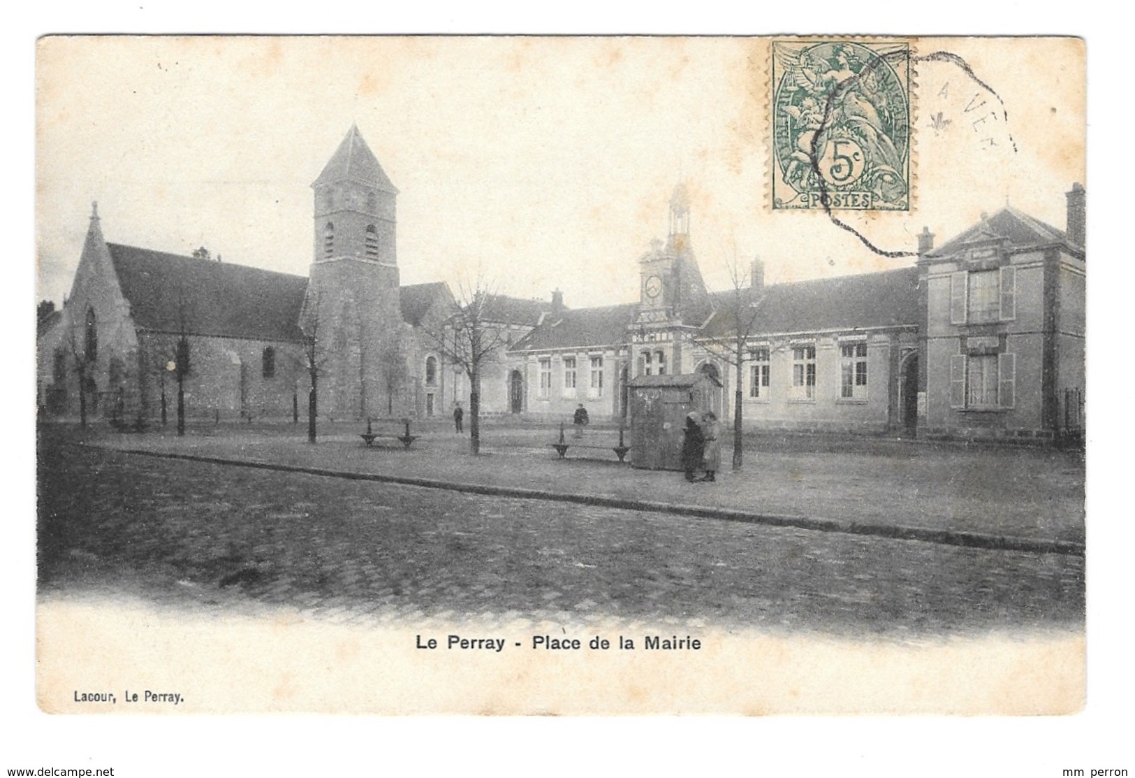 (13549-78) Le Perray - Place De La Mairie - Le Perray En Yvelines