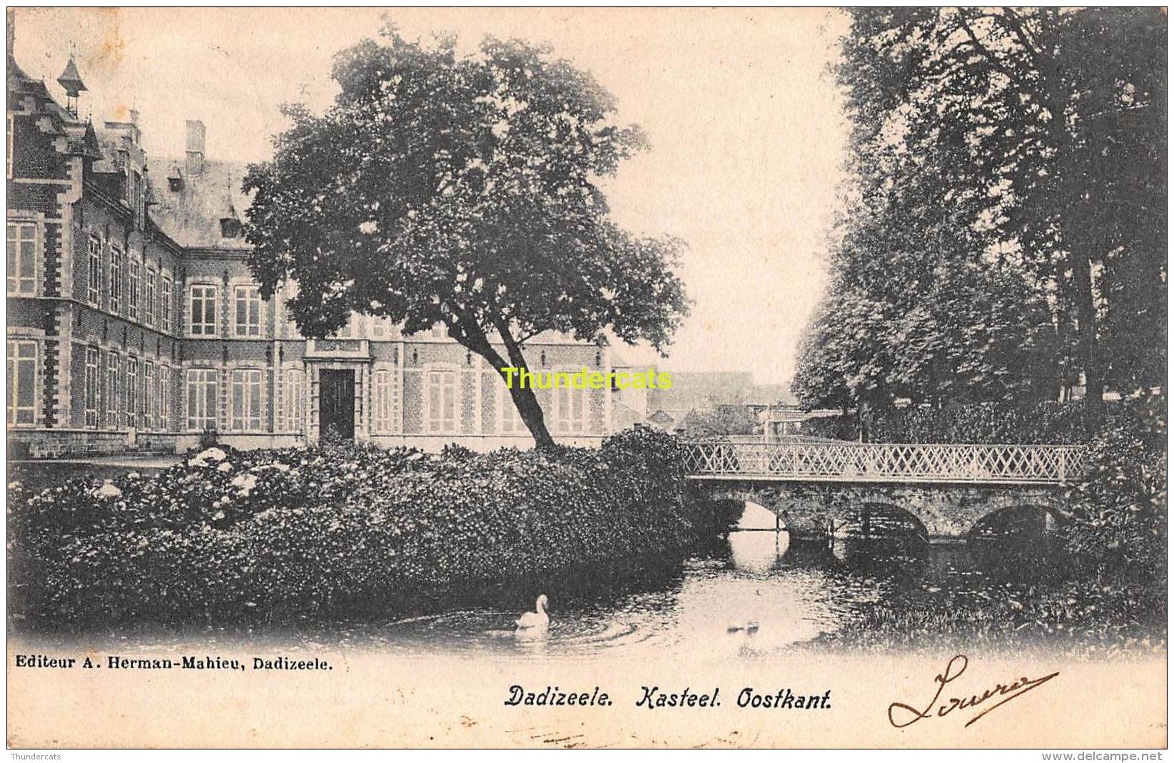 CPA DADIZEELE KASTEEL OOSTKANT - Moorslede