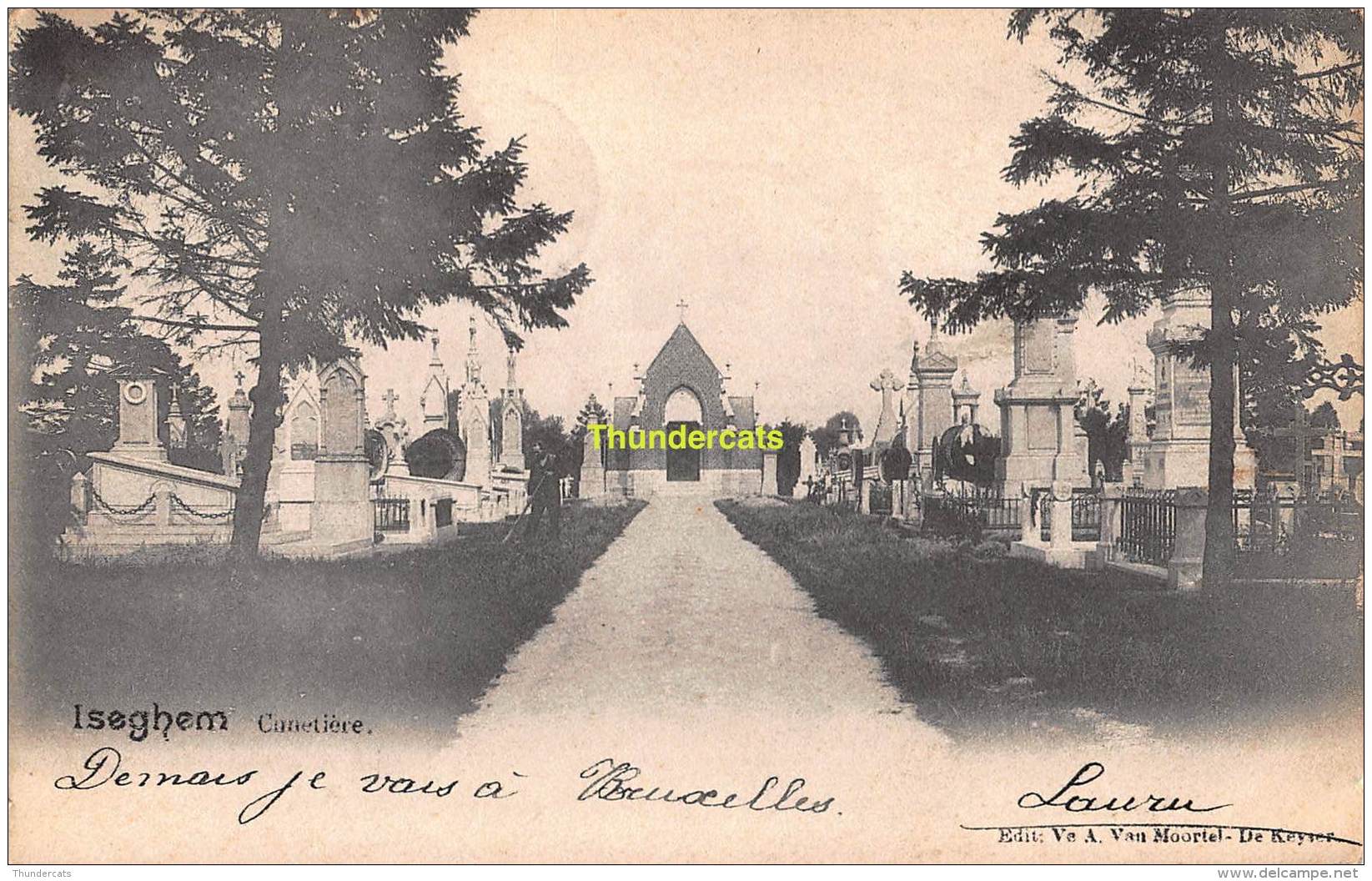 CPA  IZEGEM ISEGHEM  CIMETIERE - Izegem