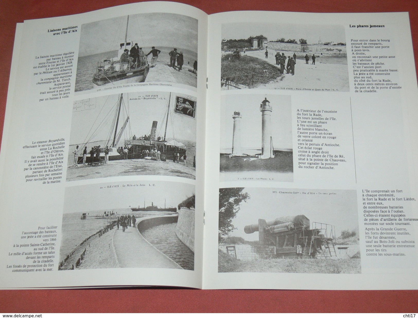 CHARENTES EN CPA N° 10  /1900   FOURAS ET ILE D AIX  /  ENVIRONS SAINTES ROYAN COGNAC ROCHEFORT LA ROCHELLE