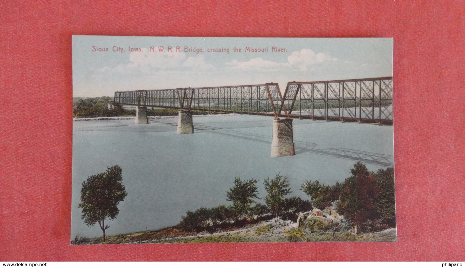 N.W. R.R. Bridge   Iowa > Sioux City= Ref 2521 - Sioux City