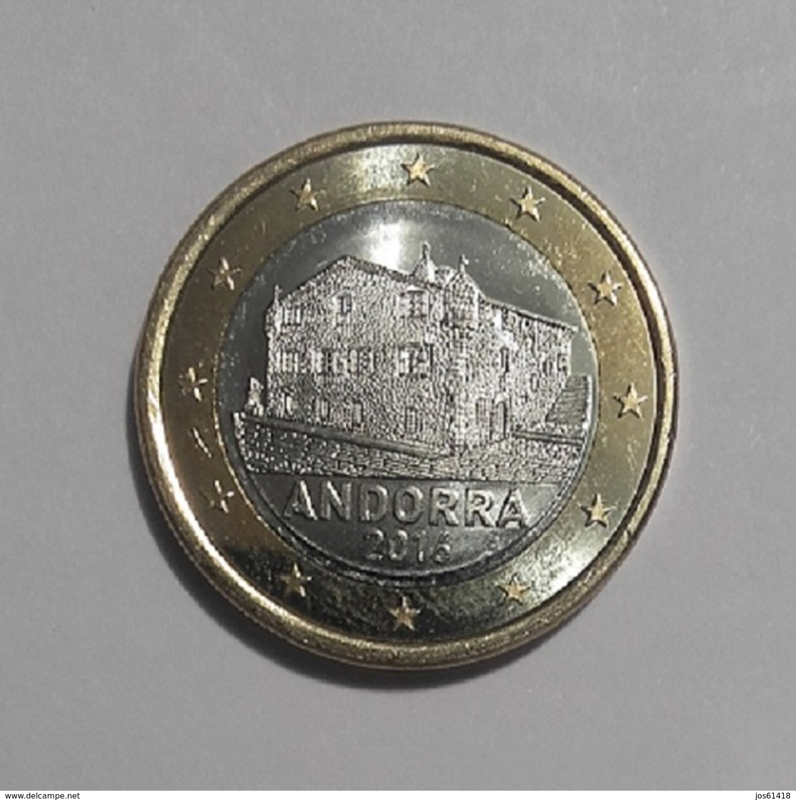 1 EURO ANDORRA 2016 Sin Circular - Andorra