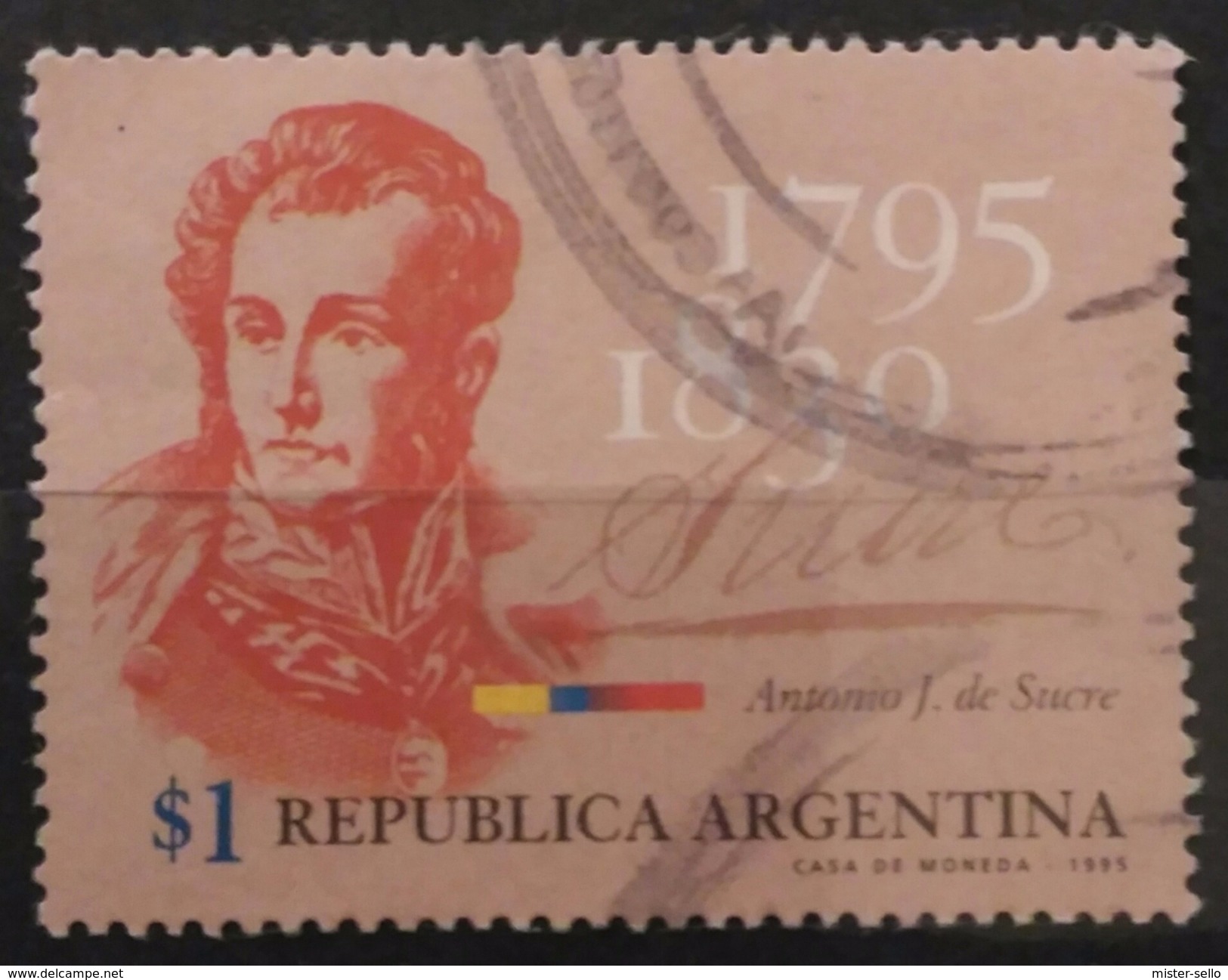 ARGENTINA 1995 Anniversaries. USADO - USED. - Used Stamps