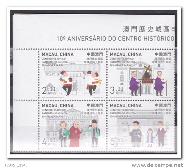 Macao 2015, Postfris MNH, HISTORICAL CENTER MACAU - Nuevos