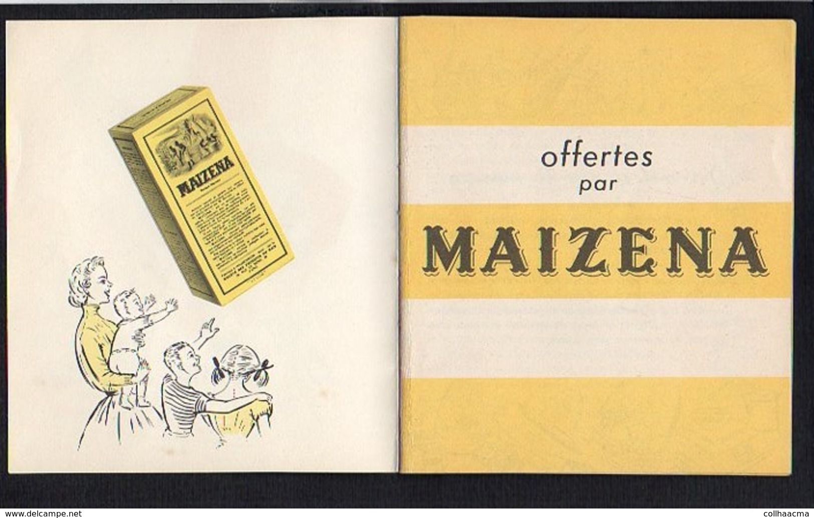 Publicité 1960 / Livret 32 Pages "Maïzéna" Quelques Bonnes Recettes De F. Bernard / Dessin J. Jacquelin - Advertising