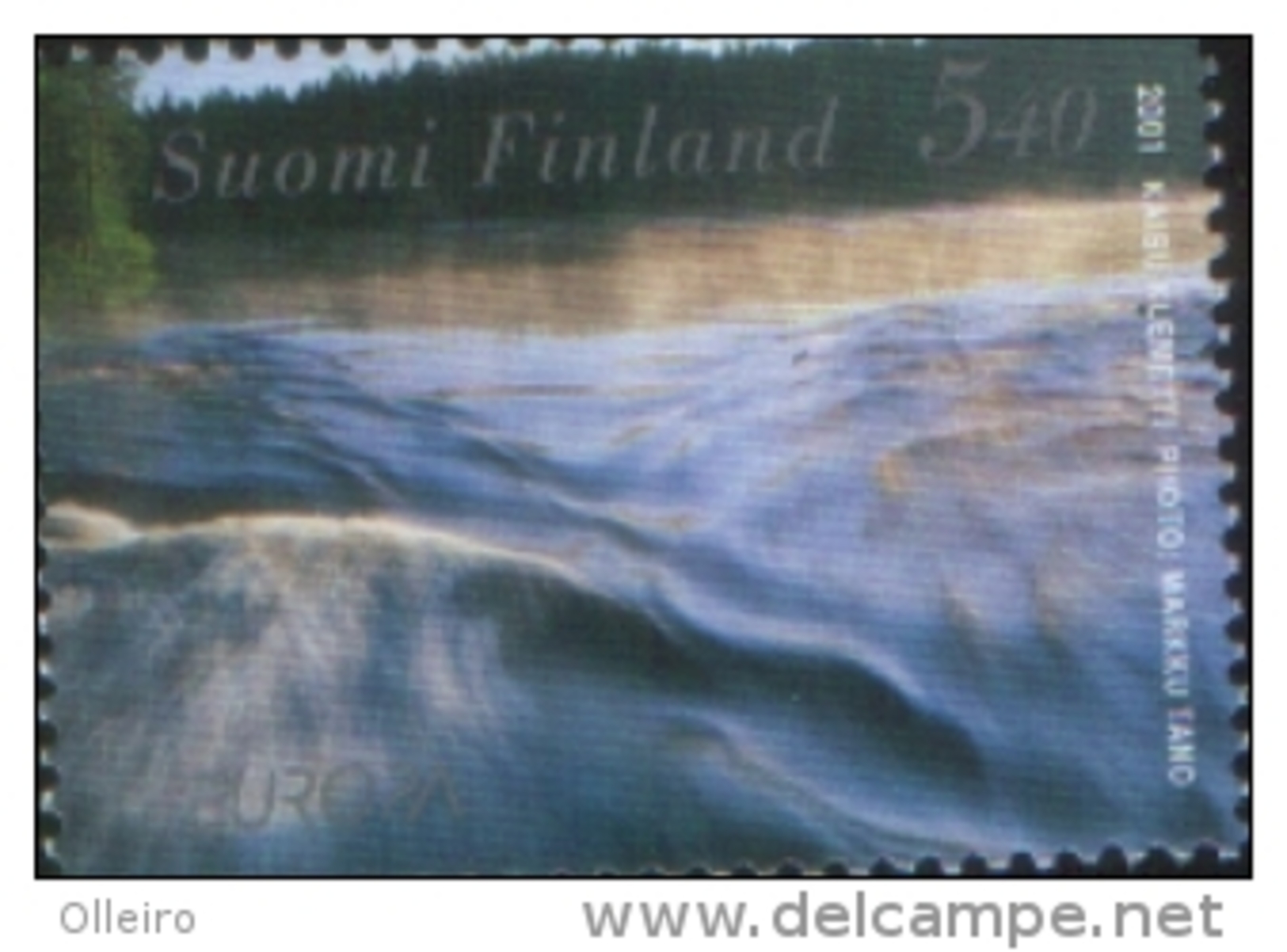 Finlandia Finland 2001 Europa Water As A Natural Resource - 1v   ** MNH - Neufs