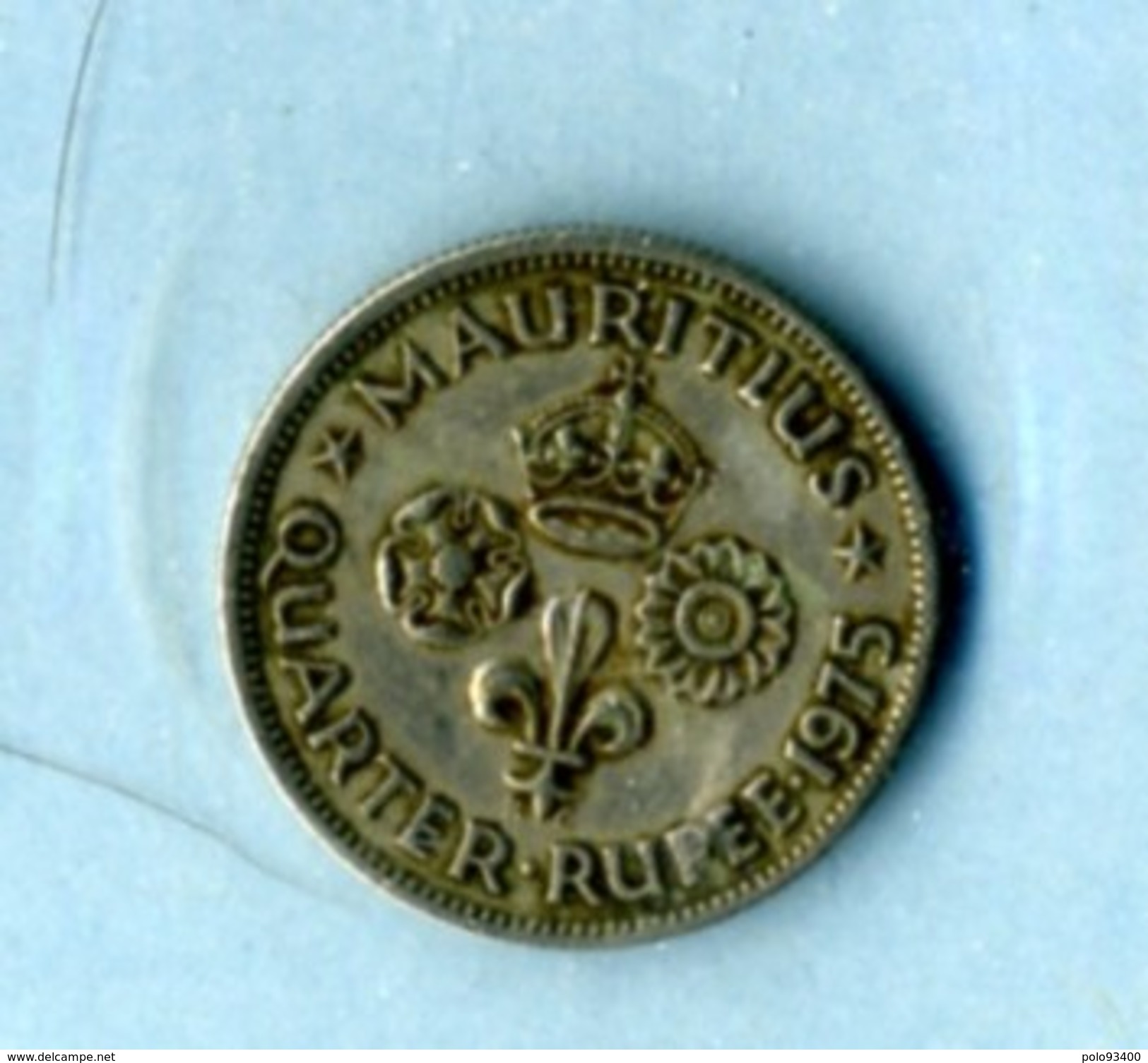 1975  1/4 Roupie - Mauritius