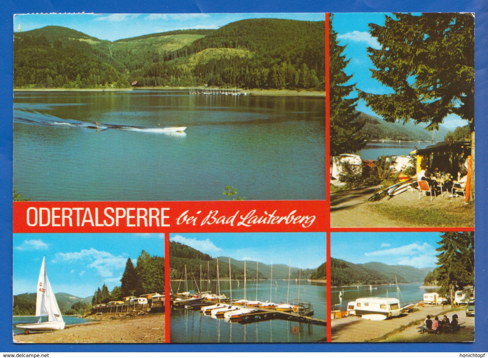 Deutschland; Bad Lauterberg; Odertalsperre; Multibildkarte - Bad Lauterberg