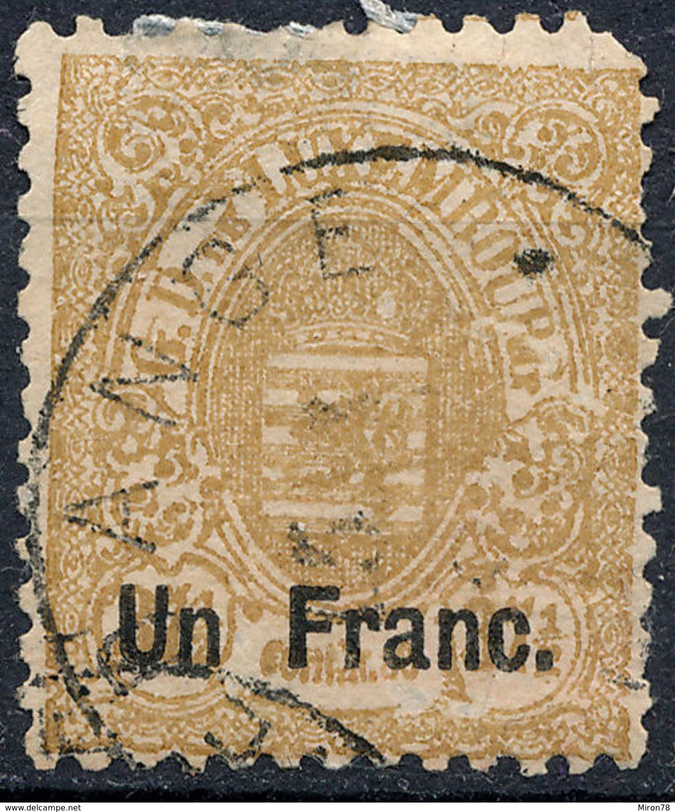 Stamp  Luxembourg 1875  Used Lot#13 - 1859-1880 Armarios