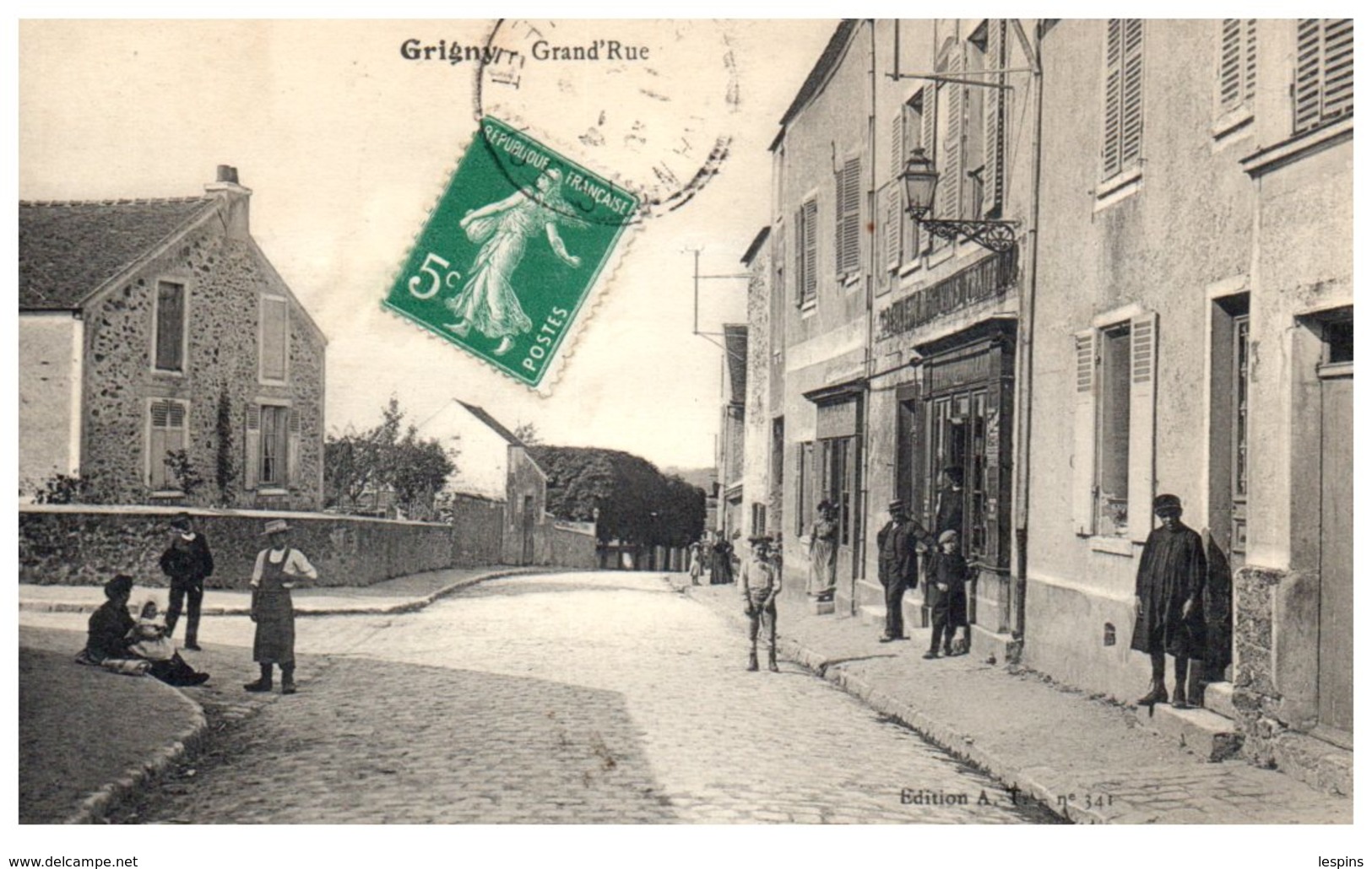 91 - GRIGNY -- Grand'Rue - Grigny