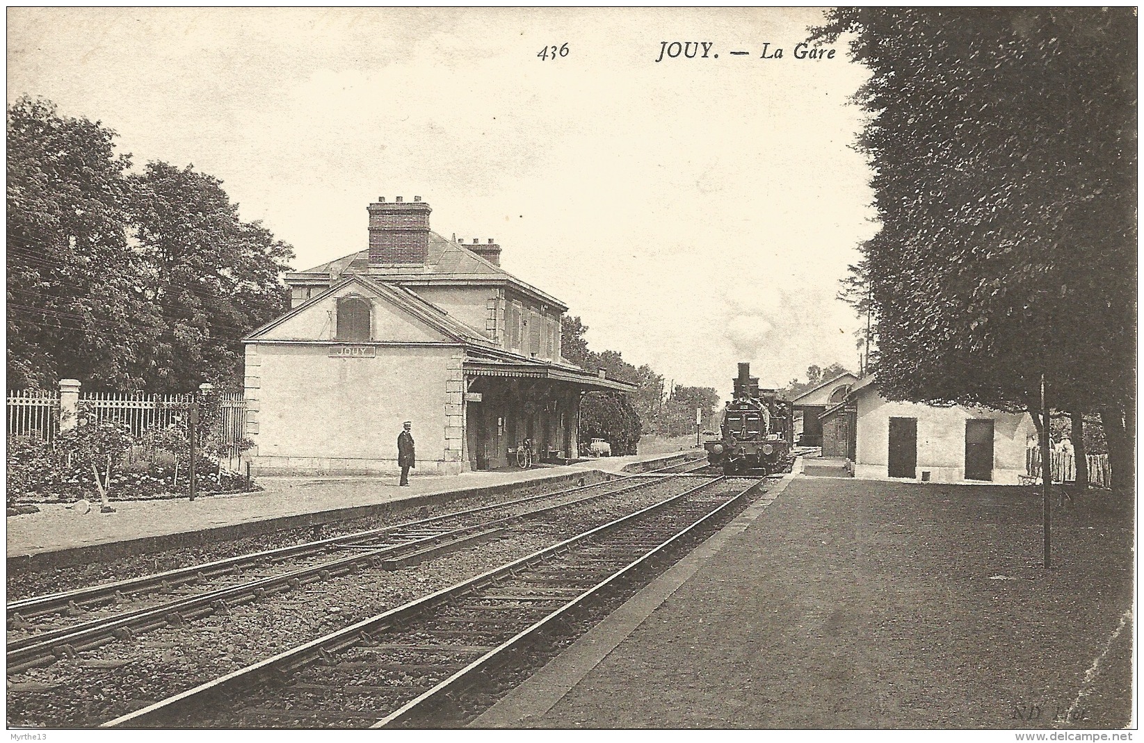 28 - JOUY   La Gare - Jouy