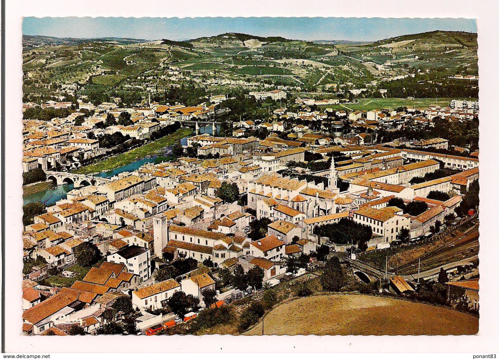 Limoux : Vue Générale Aérienne - - Limoux