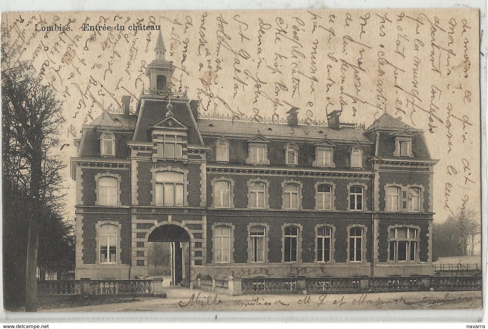 Lombise - Entrée Du Château - 1913 - Lens