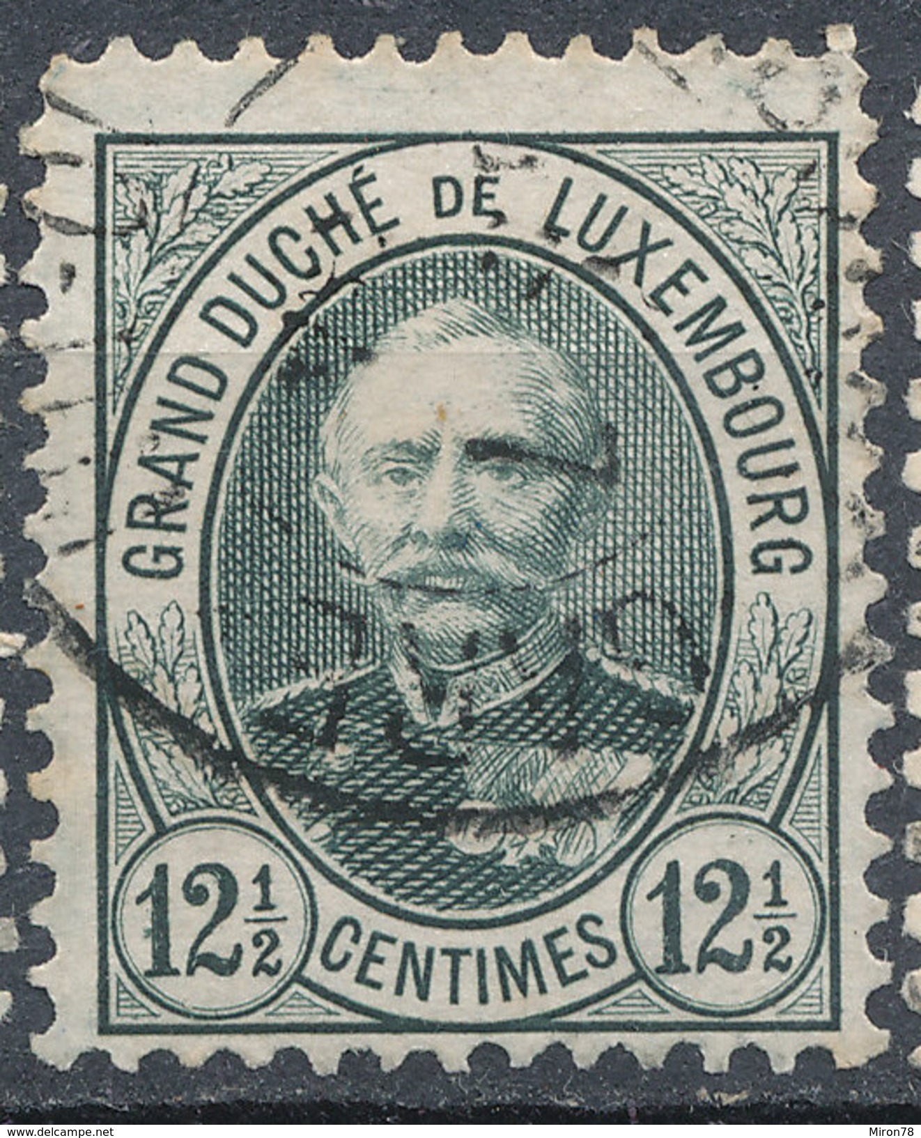 Stamp  Luxembourg 1891  12 1/2c Used Lot#70 - 1859-1880 Armarios
