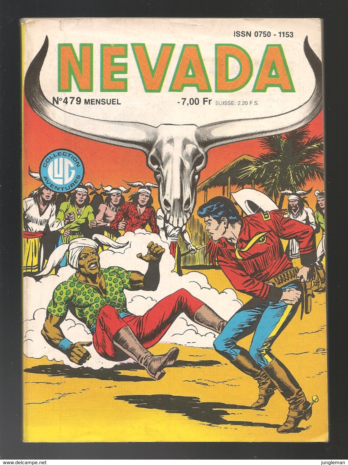 Nevada N° 479 - Editions LUG à Lyon - Juin 1987 - Avec Le Petit Ranger Et Tanka Le Fils De La Forêt - Limite Neuf. - Nevada