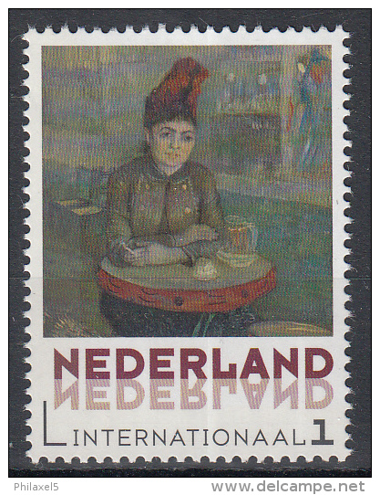 Nederland - Vincent Van Gogh - Uitgiftedatum 5 Januari 2015 - Interieurs - In The Café: Agostina Segatori - MNH - Personalisierte Briefmarken