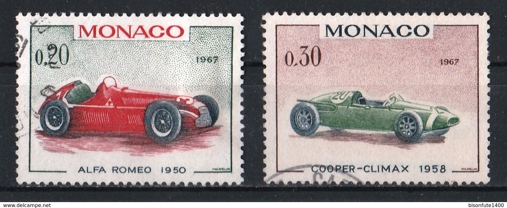 Monaco 1967 : Timbres Yvert & Tellier N° 708 - 709 - 710 - 711 - 713 Et 715. - Oblitérés
