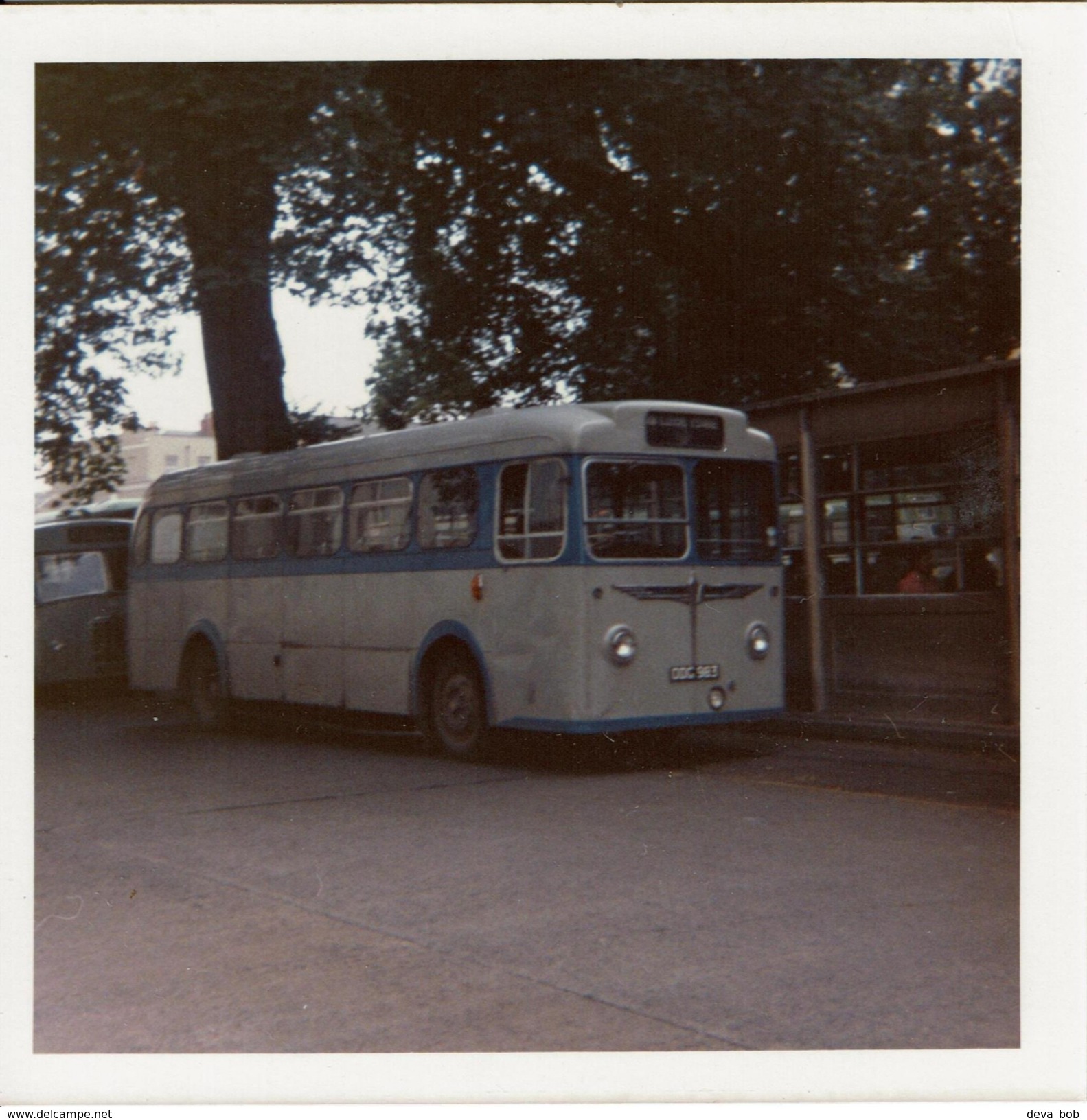 Bus Photo Marchant AEC Reliance Burlingham ODG983 Kearsey Cheltenham 76 - Cars