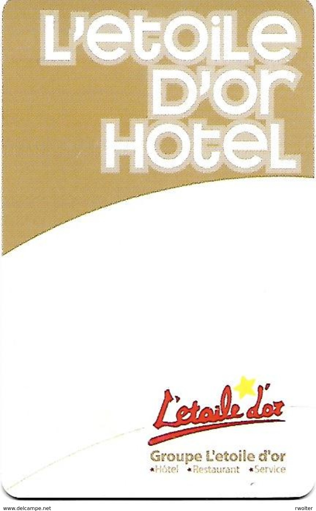 @ + CLEF D´HÔTEL : L'etoile D'Or (Gabon - Libreville) - Chiavi Di Alberghi