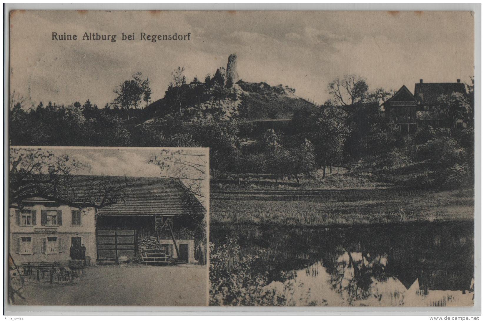 Ruine Altburg Bei Regensdorf - Photo: H. Bosshardt - Regensdorf