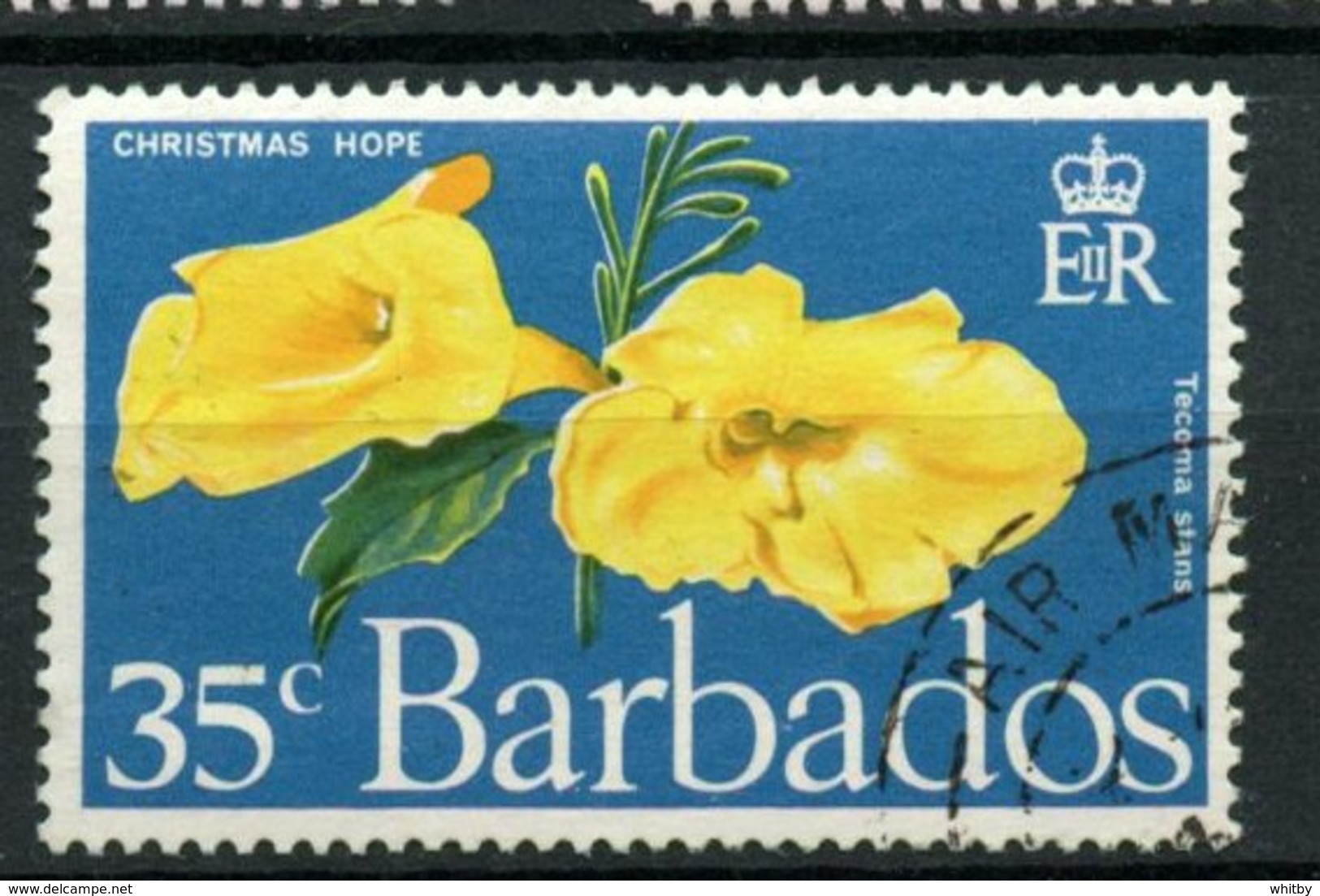 Barbados 1970  35 Cent Christmas Hope Issue #352  Used - Barbados (1966-...)