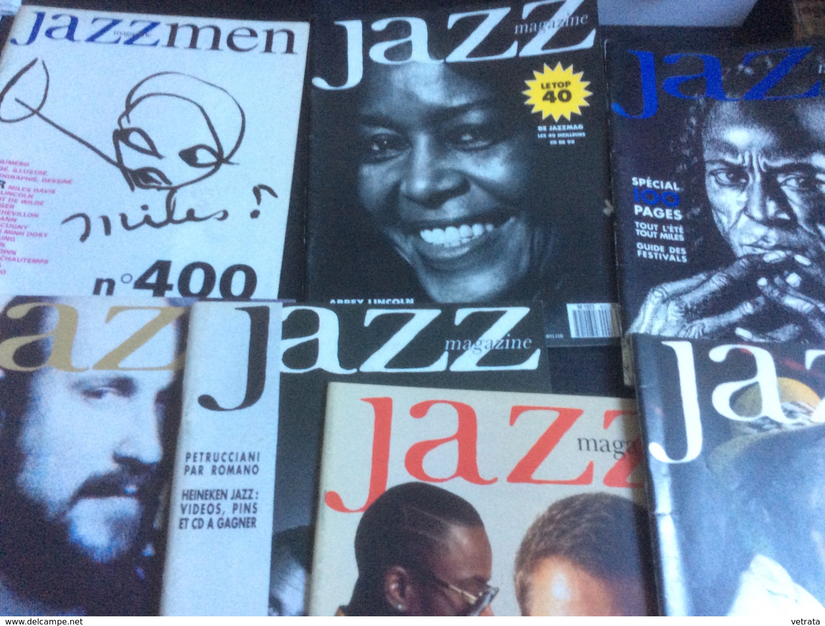 Lot De 7 Numéros De Jazz Magazine : N° 400 à 406. 1991 - Musique