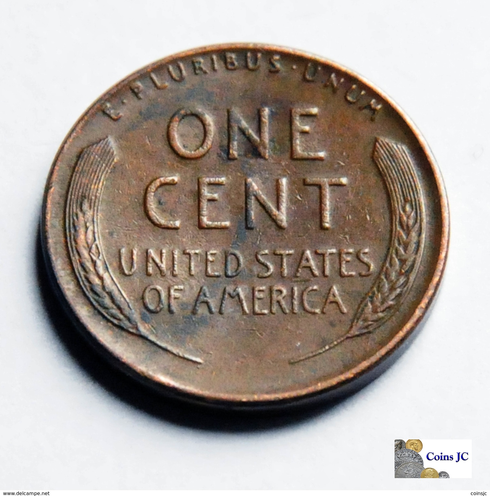 US - 1 Cent - Lincoln - 1951 - 1909-1958: Lincoln, Wheat Ears Reverse