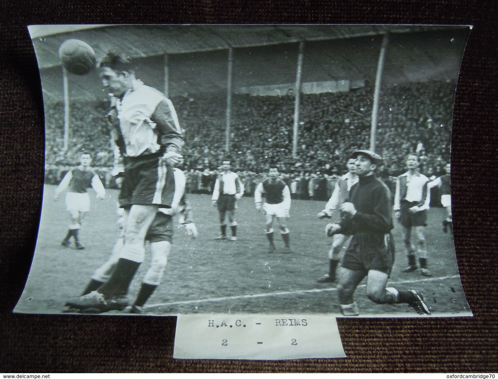 Photo De Football , Le Havre , Stade Municipale Graville ( Jules Deschaseaux ) , Tribune Sud - Graville