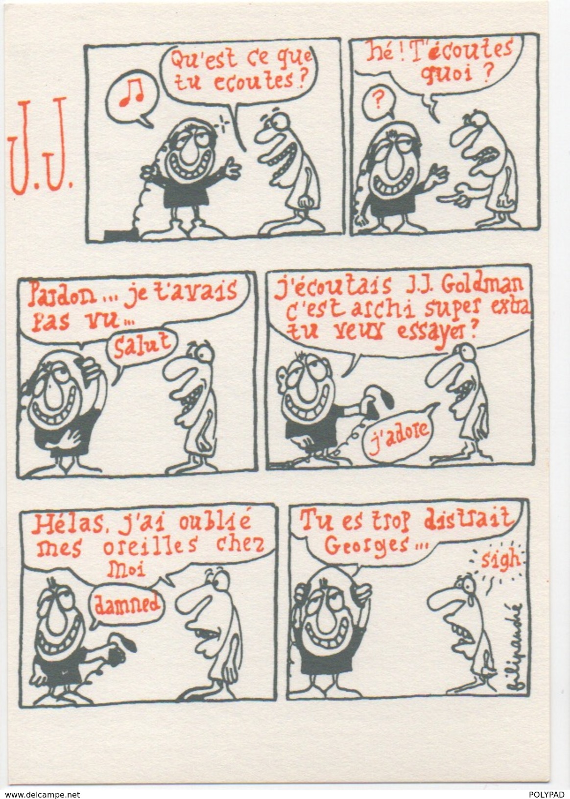 Illustrateur FILIPANDRE - Série Graphie 1987 - N°16/100 - Contemporain (à Partir De 1950)