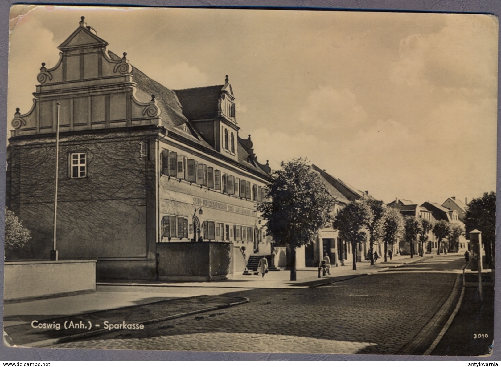 Coswig, Sparkasse 1961y.  D380 - Coswig