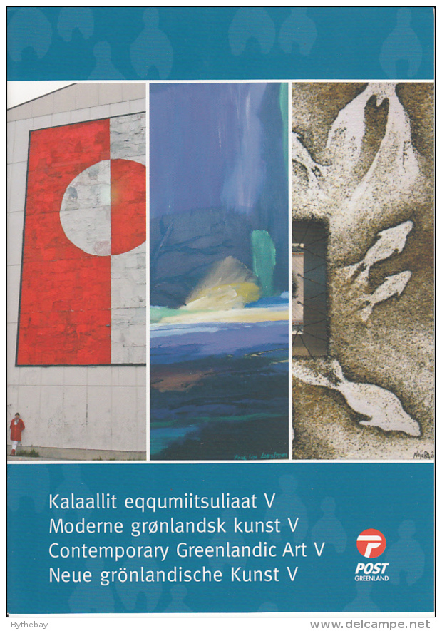 Greenland 2011 Contemporary Greenlandic Art V Stamp Folder - Nuevos