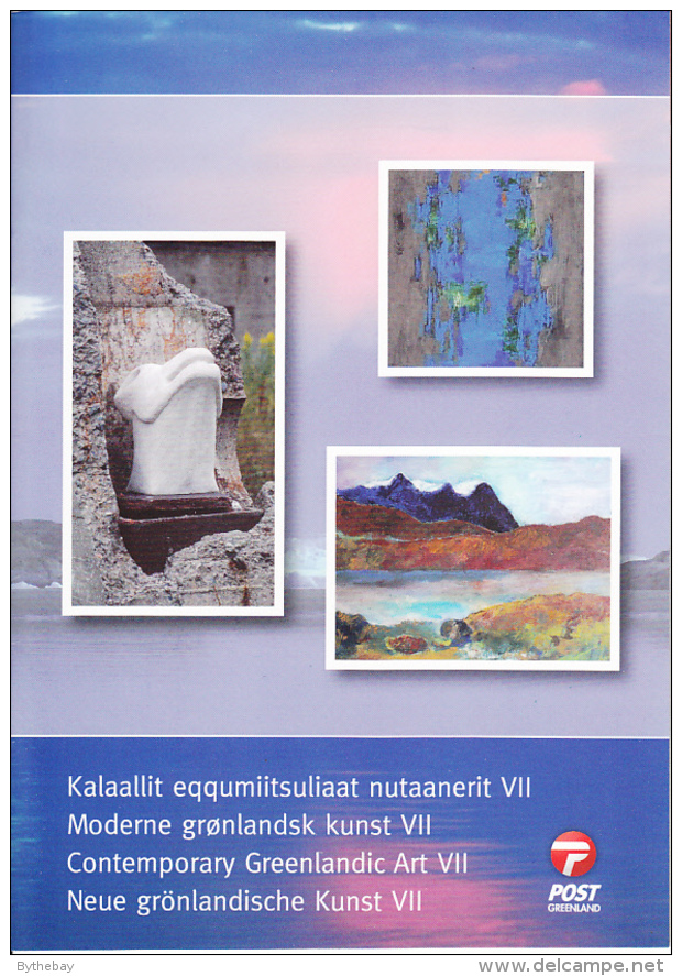 Greenland 2013 Contemporary Greenlandic Art VII Stamp Folder - Ungebraucht