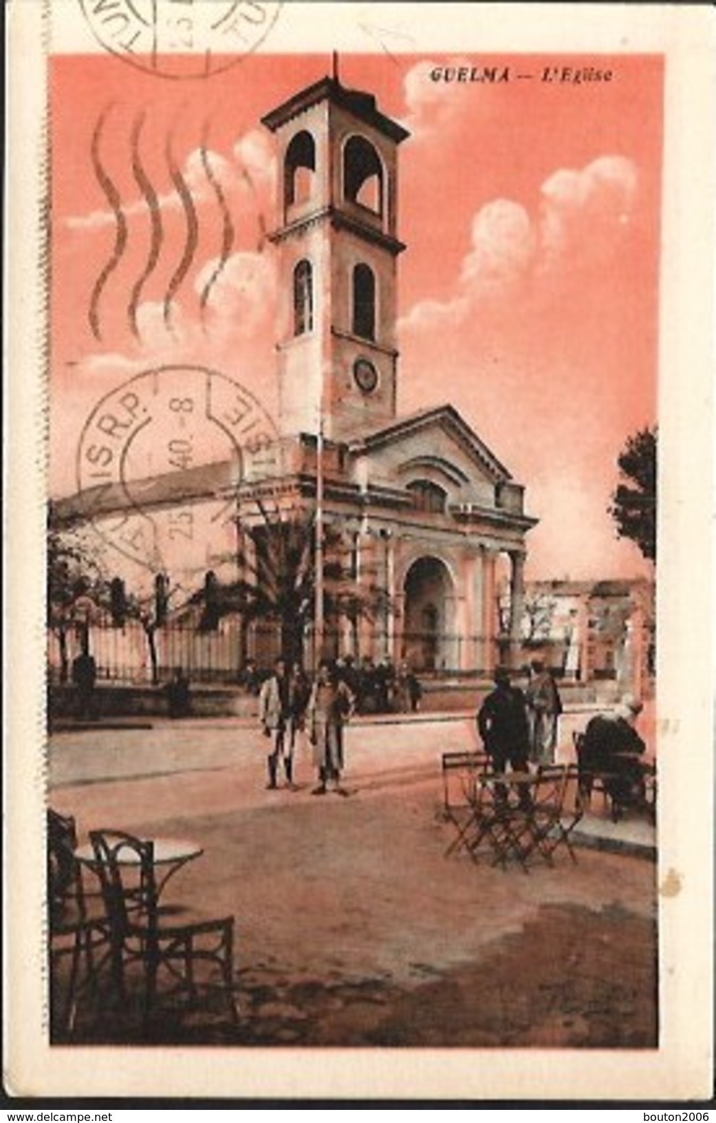 Guelma 1940 L'Eglise Algérie - Guelma