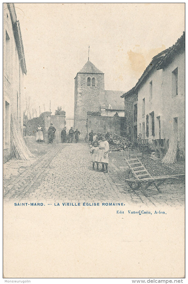 BELGIQUE )) SAINT MARD    La Vieille Eglise Romane - Autres & Non Classés