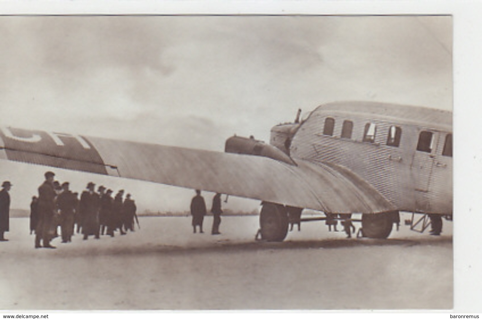 Junkers G 23 - Grossflugzeug - Besichtigung Durch Die Presse - Fotokarte   (170319) - 1919-1938: Entre Guerres