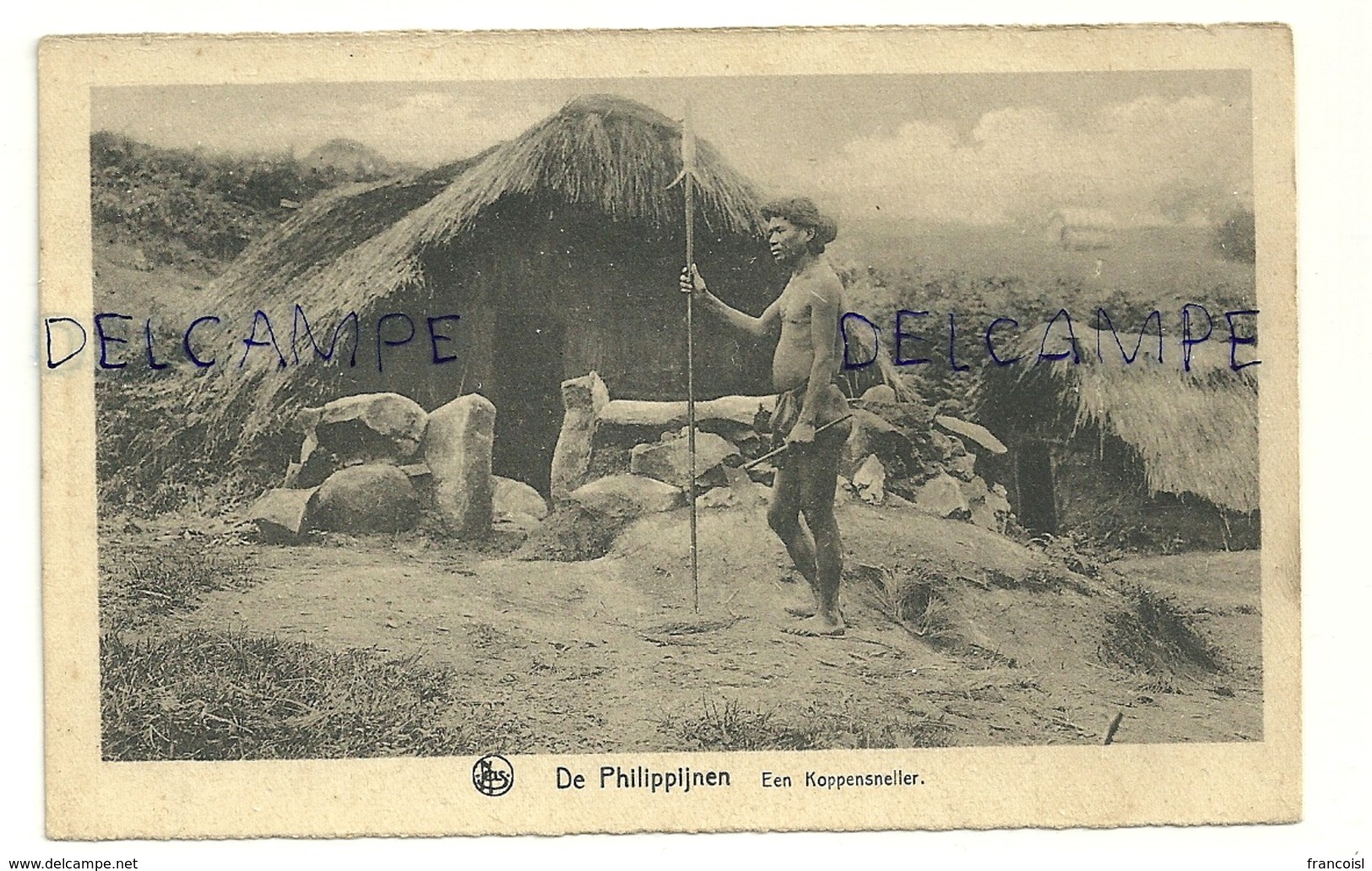 Missions De Scheut : Philippines. Een Koppensneller. NELS - Missioni