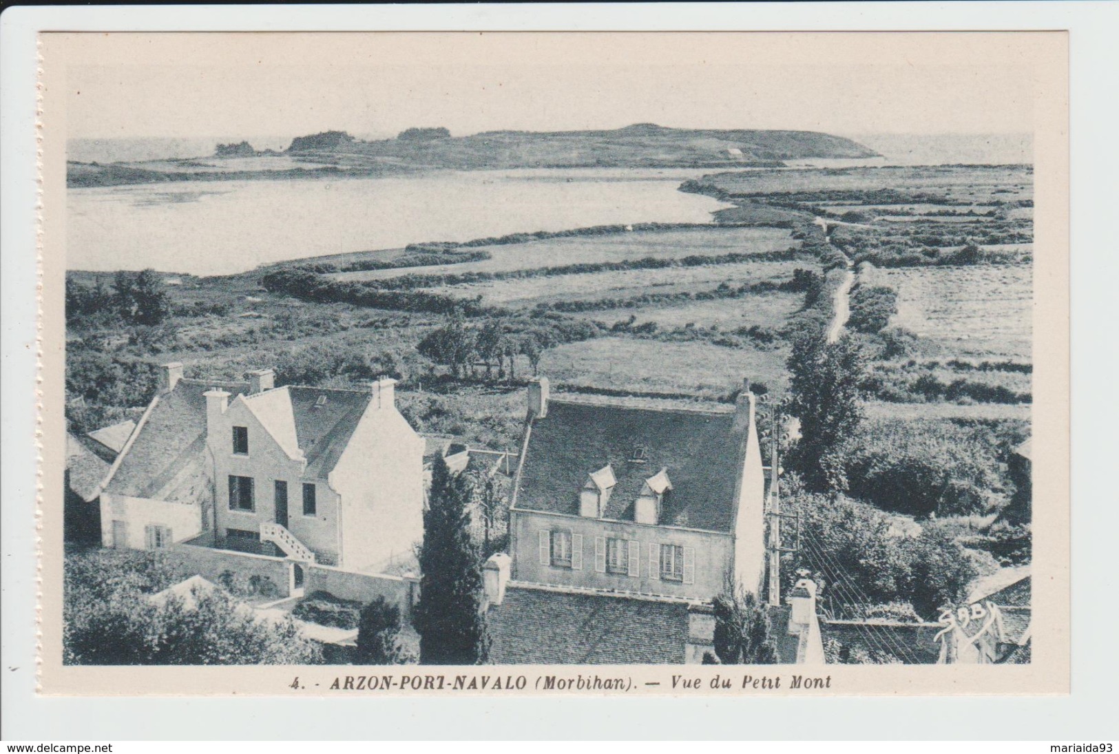 ARZON PORT NAVALO - MORBIHAN - VUE DU PETIT MONT - Arzon