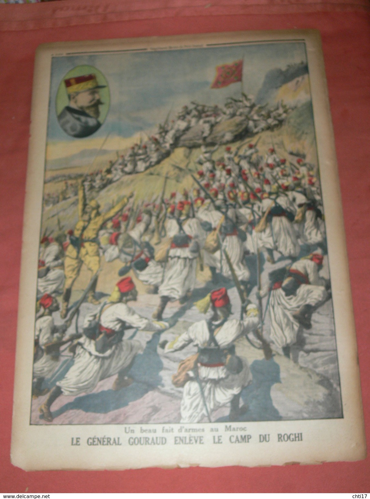 LE PETIT JOURNAL ILLUSTRE/  17 MAI  1914/ NUMERO 1225  / THEME " DANEMARK MARIAGE DU ROI " Et " MAROC GOURAUD" - Le Petit Journal