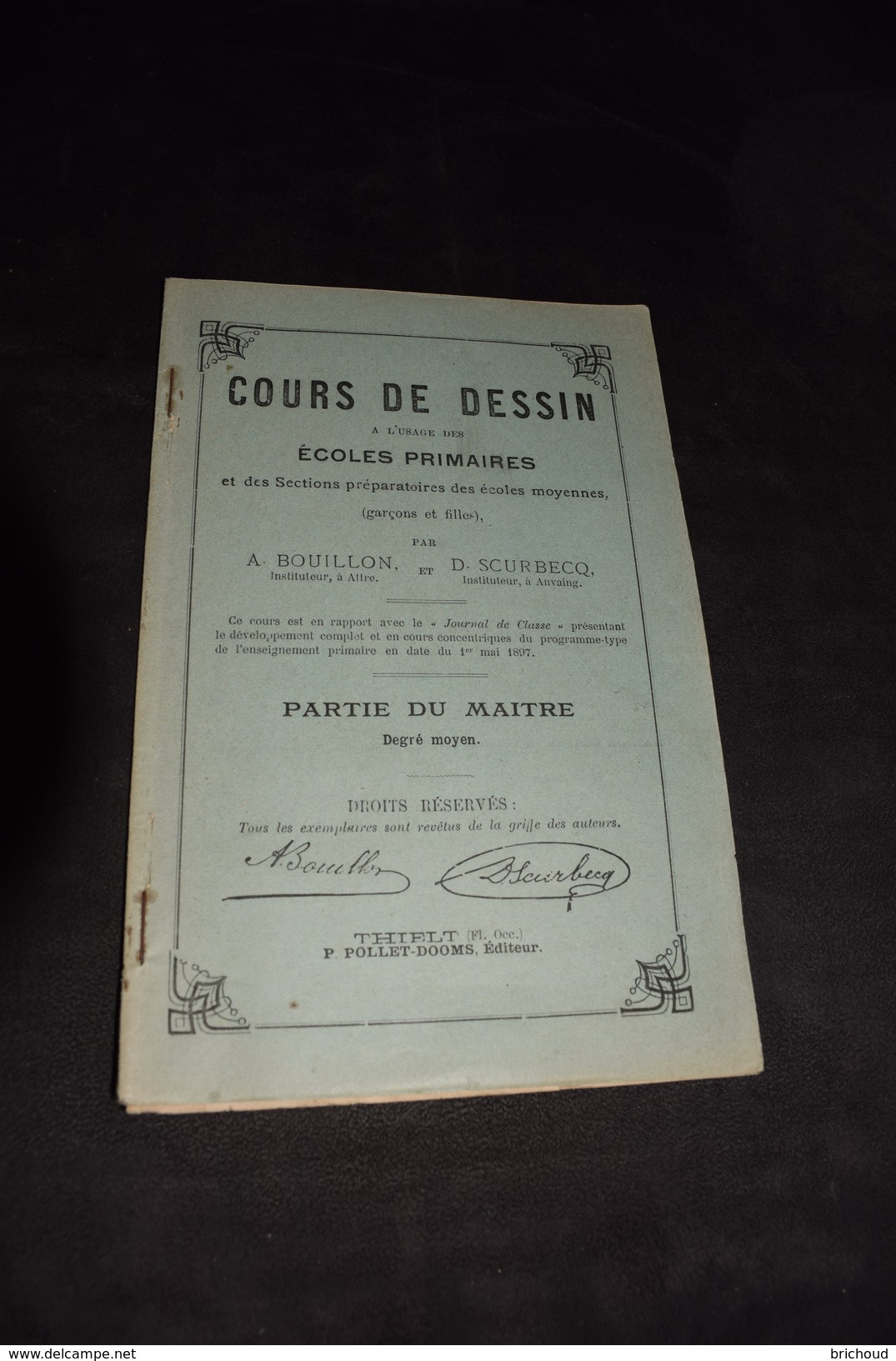 Cour De Dessin écoles Primaires Belges 18pages Après 1900 - Non Classés